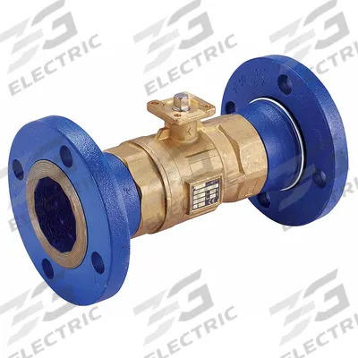 HVAC Control Ball Valve: 2-Way, 2 1/2 in Flanged, 117 CV Flow, 100 psi Close-off - 2-Way Flanged Connection Ball Valves