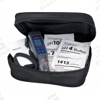 THERMO SCIENTIFIC Pocket Multiparameter Meter Kit: Meter, Conductivity Std/pH Buffers (MPN ELITEPCTSKIT). Key specifications — Test Parameters: Total Dissolved Solids; Manufacturer Part Number: ELITEPCTSKIT; Configured Test Parameters: Salinity; Measurement Components Included: Meter; Other Accessories Included: Batteries; Reagents and Solutions Included: pH Buffers.