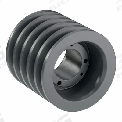 APPROVED VENDOR V-Belt Pulley: 5V465, 5 Groove, 4.65 in OD, Bushed Bore - Bushed-Bore Cast-Iron Wedge V-Belt Pulleys