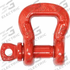 CROSBY Sling Shackle: Sling Shackle, 13,000 lb Working Load Limit, 1 1/2 in Compatible Sling Wd, Red (MPN 1020584). Key specifications — Body Color: Red; Brand: CROSBY.