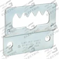 APPROVED VENDOR Mounting Hanger: 2 in Overall Lg, 1 3/4 in Overall Wd, 2 Holes, Adj (MPN 1003). Key specifications — Adjustability: Adjustable; Brand: APPROVED VENDOR.