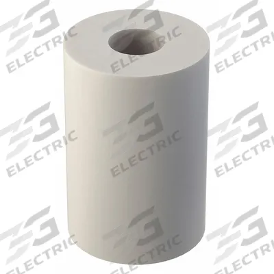 APPROVED VENDOR Spacer: #10 Screw Size, 3/4 in Overall Lg, Round, Nylon, Plain, Nylon - Plastic Spacers