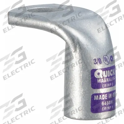 FUSION Lug Starter/Ground: Heavy Wall Lug, Crimp/Lug, Tin Plated Copper, 3/0 ga - Heavy Wall Lugs