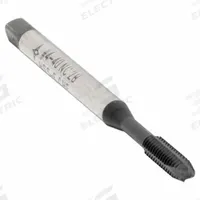CLEVELAND Spiral Point Tap: #4-40 UNC, 2B, 3 Flute, Plug Chamfer, Hardlube Coated Cobalt (MPN C96003)