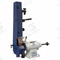 DAYTON Belt Sander and Buffer: For Metal/Plastic/Wood, 115 V_230 V, Single-Phase, 1 1/2 hp, Benchtop (MPN 808TG2). Key specifications — attr564072: Single-Phase; attr650959: Metal; attr564036: DAYTON.