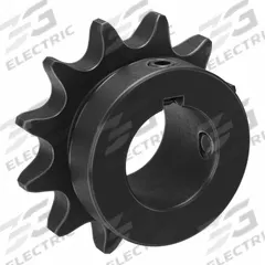 TSUBAKI Single Strand Sprocket: 40, For 1/2 in Chain Pitch, 7/8 in Bore Dia, 12 Teeth, Steel (MPN 40B12F-7/8). Key specifications — Brand: TSUBAKI.