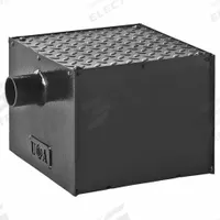 SMITH LIGHT COMMERCIAL Grease Interceptor: 8 lb Capacity, 4 gpm Flow Rate, 2 in Overall Dia, Flush (MPN 800-Y02-04). Key specifications — Material: Steel; Includes: Flow Control; Brand: SMITH LIGHT COMMERCIAL.