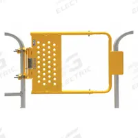 COTTERMAN Single-Door Metal: Steel, For 24 in to 40 in Opening Wd, 21 1/2 in x 3 1/2 in, Adj (MPN SG2440ZC2P1S). Key specifications — Brand: COTTERMAN; Includes Lock: No; Mounting Location: Railing; Gate Finish/Color: Powder-Coated Yellow.