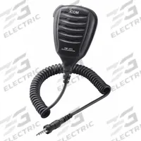 ICOM Speaker Microphone: Fits Icom, For M25/M37 Series, 16 in Cord, Push To Talk, Waterproof, IPX7 (MPN HM213). Key specifications — Compatible Radio Series: M25; Color: Black; Radio Connector Type: 1-Pin 4 poles; Brand: ICOM; Manufacturer Part Number: HM213; Push To Talk: Yes.