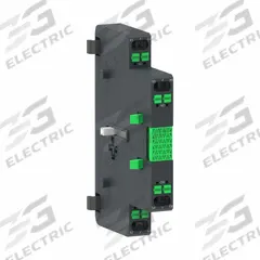 SCHNEIDER Auxiliary contact block: 1NO/1NC, 10 A Max Current (AC), Side Mount, Side-Mounted (MPN LAG8N113). Key specifications — Brand: SCHNEIDER; Compatible with Series: TeSys Giga.