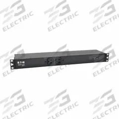 EATON TRIPP LITE PDU: Single-Phase, 127V AC, 14 Outlets, (12) 5-15/20R/(2) 5-15R, 1 RU, 6 ft Cord Lg (MPN PDUH20-ISO6). Key specifications — Plug Type: NEMA L5-20P; Brand: EATON TRIPP LITE; Phase: Single-Phase; Maximum Input Voltage: 127V AC; Receptacle Type: (12) 5-15/20R; Mounting Location: Wall; Facing: 2 Front/12 Rear.