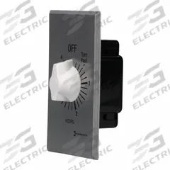 INTERMATIC Spring-Wound Timer: 5 min Max, SPST, 277V AC, Wall Plate Included, Silver (MPN FF5M). Key specifications — Brand: INTERMATIC; Includes Hold: No Hold Included.