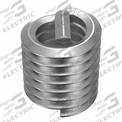 APPROVED VENDOR Helical Insert: Tanged Tang Style, Free-Running, 5/16"-18 Thread Size, Plain - Free-Running Tanged Helical Inserts