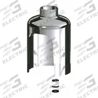 CHICAGO FAUCETS Escutcheon Base Kit: For Chicago Faucets HyTronic Series, Brass, Chrome Finish (MPN 240.738.AB.1). Key specifications — Finish: Chrome; Compatible Series: Chicago Faucets HyTronic; Brand: CHICAGO FAUCETS.