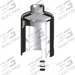 CHICAGO FAUCETS Escutcheon Base Kit: For Chicago Faucets HyTronic Series, Brass, Chrome Finish (MPN 240.738.AB.1). Key specifications — Finish: Chrome; Compatible Series: Chicago Faucets HyTronic; Brand: CHICAGO FAUCETS.