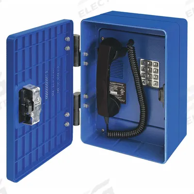 HUBBELL GAI-TRONICS Telephone: Surface Mount, Rugged Phones for Haz Areas, Keypad, 351-001LDSK - Rugged Phones for Hazardous Areas