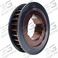 APPROVED VENDOR Timing Belt Pulley: Modified Curvilinear, Bushed, For GT Timing Belt Section (MPN 36-14MX20-2517). Key specifications — Brand: APPROVED VENDOR; Finish: Black Oxide; For Belt Series: Polychain® GT® Carbon™; For Bushing Size: 2517.