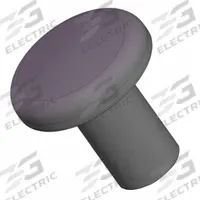INNOVATIVE COMPONENTS Hand Knob: Pull, Plastic w/ Steel Thread, 3/8"-16 Thread, 1.63 in Dia (MPN GN6C----PL5--21). Key specifications — Brand: INNOVATIVE COMPONENTS; Seal Material: Nylon; Finish: Polished.