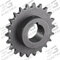 TRITAN Roller Chain Sprocket: 80, For 1 in Chain Pitch, 2 7/16 in Bore Dia, 22 Teeth, Steel (MPN 80BS22 X 2 7/16). Key specifications — Brand: TRITAN.