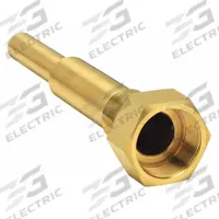 APPROVED VENDOR Threaded Thermowell: Brass, For 3 1/2 in Stem Lg, 3 1/2 in Insertion Lg (MPN 24C455). Key specifications — attr1275131: 150°F at 300 psi; attr1275136: APPROVED VENDOR; attr1275129: 5,000 psi at 60°F.