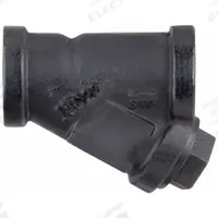 BELL & GOSSETT Y Strainer: 3/4 in, NPT, Mesh, 0.0331 in Screen Size, Cast Iron, 2 5/8 in Ht (MPN 415C - 3/4"). Key specifications — Brand: BELL & GOSSETT; Manufacturer Part Number: 415C - 3/4"; Screen Material: Stainless Steel.