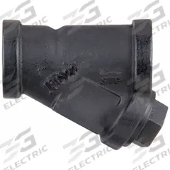 BELL & GOSSETT Y Strainer: 3/4 in, NPT, Mesh, 0.0331 in Screen Size, Cast Iron, 2 5/8 in Ht (MPN 415C - 3/4"). Key specifications — Brand: BELL & GOSSETT; Manufacturer Part Number: 415C - 3/4"; Screen Material: Stainless Steel.