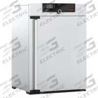 MEMMERT Universal Oven: Gravity, 9 cu ft Capacity, 300°C Max Temp, 3,400 W Watt, 9.04 cu ft Volume (MPN UN 260, 230V). Key specifications — Voltage: 230V AC; Brand: MEMMERT; Temperature Accuracy Tolerance: +/-0.1°C up to 99.9°C, +/-0.5°C @ 100°C+; Temperature Uniformity: +/-1.8°C.
