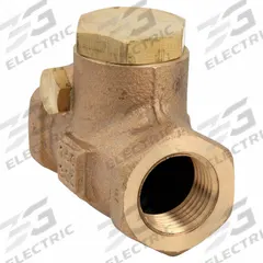 MILWAUKEE VALVE Swing Check Valve: Swing, Inline Valve Body, 1/2 in Pipe Size, FNPT x FNPT, Bronze (MPN 515-1/2"). Key specifications — Brand: MILWAUKEE VALVE.