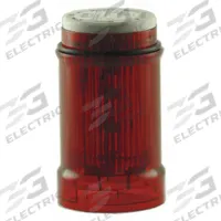 EATON Tower Light Module: Strobe, 110/120V AC, Red, 43 mm Overall Dia, 2 1/4 in Overall Ht, SL4 (MPN SL4-FL120-R). Key specifications — Brand: EATON; Compatible with Series: SL4; Lens Color: Red; Operating Voltage: 110/120V AC; Manufacturer Part Number: SL4-FL120-R.