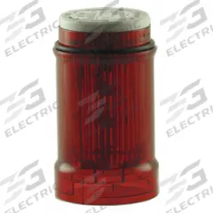 EATON Tower Light Module: Strobe, 110/120V AC, Red, 43 mm Overall Dia, 2 1/4 in Overall Ht, SL4 (MPN SL4-FL120-R). Key specifications — Brand: EATON; Compatible with Series: SL4; Lens Color: Red; Operating Voltage: 110/120V AC; Manufacturer Part Number: SL4-FL120-R.