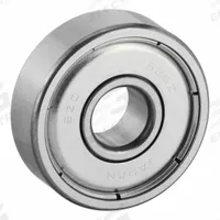 EZO Miniature Ball Bearing: 626, Dbl Shield, 6 mm Bore, 19 mm OD, 6 mm Wd, Alloy Steel Ring (MPN 626ZZP6MC3SRL). Key specifications — System of Measurement: Metric; Bearing Industry Number: 626.