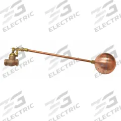 APPROVED VENDOR Float Valve Assembly: For Water Media, Straight Valve Body, Cylindrical, Bronze, NPT (MPN GCF75). Key specifications — Mounting: Horizontal Piping; Arm Adjustability: Adjustable; Connection Gender - Side 1: Female; Connection Gender - Side 2: Female; Brand: APPROVED VENDOR; Connection Type - Side 1: NPT; Connection Type - Side 2: NPT; Flow Rate: 50 gpm @ 60 psi.