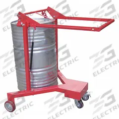 DAYTON Drum Truck: 880 lb Wt Capacity, For 55 gal Drum Capacity, Metal, 0° Drum Rotation, Red (MPN 30YP24). Key specifications — Body Color: Red; For Drum Capacity: 55 gal; For Drum Material: Metal; Brand: DAYTON.