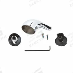 MOEN Handle Kit: Compatible Product Type Bathtub and Shower Faucets, Lever Faucet Handle, 1 Handles (MPN 100657). Key specifications — Compatible Product Type: Bathtub and Shower Faucets; Brand: MOEN; Product Type: Tub and Shower Handle.