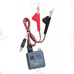 FLUKE NETWORKS Tone Generator: 26200900, Tone Generators, 26200900 Light/26200900 Sound, RJ11, RJ11. Key specifications — Adapters Included: RJ11; Data Logger: No; Wire Mapping Detections - New: Opens; Alert Type: Light; Battery Chemistry: Alkaline; Connector Type: RJ11; Manufacturer Part Number: 26200900; Testing Functions: Tone Generation.