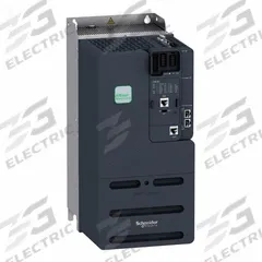 SCHNEIDER Variable Frequency Drive: In Phase Three, Out Phase Three, 15 hp, IP21, No Bypass, Machine (MPN ATV340D11N4S). Key specifications — Style: Compact; Color: Black/Green; Output Phase: Three.
