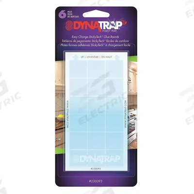 DYNATRAP Glue Card: For Use On Flying Insects, Paper Trap, Indoor/Outdoor Use - Flying Insect Traps