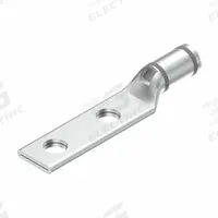 Compression Lug: For 4 AWG, Solid/Stranded Wire, 3/8 in Stud Size, Std, Copper Barrel (MPN YAV4CL2TC38FX). Key specifications — Inspection Hole: Yes; For Wire Type: Solid; For Wire Sizes: 4 AWG; Brand: BURNDY; Manufacturer Part Number: YAV4CL2TC38FX.