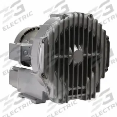 GAST Regenerative Blower: 1 hp, 52 in wc Max Op Pressure, 48 in wc Max Vacuum, 92 cfm Max Flow Rate (MPN R4110-2). Key specifications — attr49842: Single; attr49816: GAST; attr49813: R4110-2; attr49822: 9.8/5.2-4.9 A; attr49827: Female; attr49830: NPT; attr49833: NPT; attr49845: 115/208 to 230V AC.