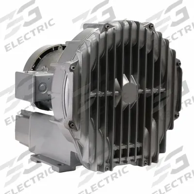 GAST Regenerative Blower: 1 hp, 52 in wc Max Op Pressure, 48 in wc Max Vacuum - 1-Stage Regenerative Blowers
