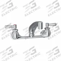ELKAY Handle-Operated Faucet: Elkay®, Brass, Centerset, Wall, 2 Mounting Holes, 1.5 gpm Flow Rate (MPN LK940AT08L2H). Key specifications — Series: Elkay®; Brand: ELKAY.