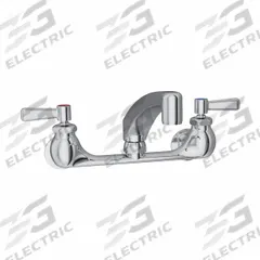 ELKAY Handle-Operated Faucet: Elkay®, Brass, Centerset, Wall, 2 Mounting Holes, 1.5 gpm Flow Rate (MPN LK940AT08L2H). Key specifications — Series: Elkay®; Brand: ELKAY.