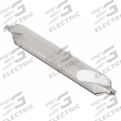 KEO Center Drill: Plain Type Hey, #4, 60°, 2 1/8 in Overall Lg - Plain-Tip Hey-Type Center Drills