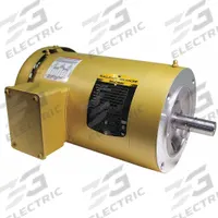 BALDOR General Purpose Motor: C-Face Mount, Totally Enclosed Fan Cooled, 2 hp, 208-230/460V AC (MPN VEM3558T). Key specifications — Brand: BALDOR; Nameplate Voltage @ 60 Hz: 208-230/460V AC; Full Load Current @ 60 Hz: 6.8/3.4 A; Nameplate RPM @ 60 Hz: 1,755 RPM; Motor Enclosure: TEFC.