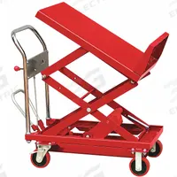 DAYTON Scissor Lift Table: 400 lb Load Capacity, 29 1/2 in L x 19 1/2 in W, 31 in Max Lifting Ht (MPN 33W289). Key specifications — Platform Material: Steel; Brand: DAYTON.