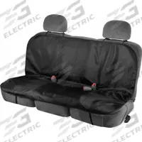 Seat: Backseat Cover, 7 1/2 in Lg (In.), 2 in Wd (In.), Black, 4 # Pieces Included (MPN 22-1-70337-8). Key specifications — Brand: BELL; Material: PVC Canvas; Features: Easy and Quick Install.