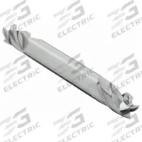 APPROVED VENDOR Square End Mill: Carbide, Double End, 4 Flute, 3/32" Mill Dia, 3/16" LOC, 1-1/2" OAL (MPN 236-001030)