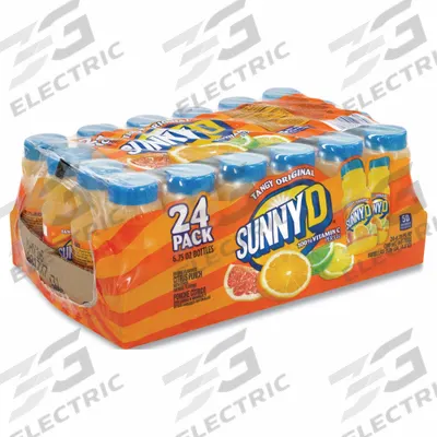 SUNNY D Juice Drink: Orange, Non-Caffeinated, Bottle Beverage Pack, Liquid - Furnishings, Appliances and Hospitality