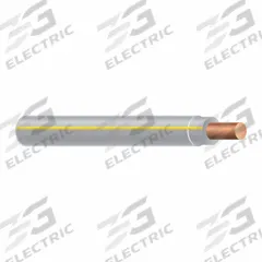 Wire: Copper, 12 AWG, 1 Conductors, Stranded, Gray/Yellow, 500 ft Lg, THHN/THWN (MPN 57531002). Key specifications — Voltage: 600 V; Brand: SOUTHWIRE.