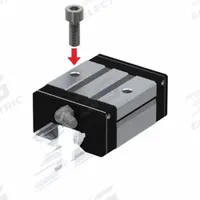 THK Linear Guide Carriage: For 15 mm Rail Wd, Ball, SSR Radial Rail Guide, 19.5 mm Carriage Ht (MPN SSR15XV1SS). Key specifications — Carriage Material: Carbon Steel; Roller Material: Carbon Steel; Size: 15; Brand: THK; Features: No Preload; Type: SSR Radial Rail Guide.